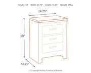 Trinell King Panel Bed with Dresser and 2 Nightstands in Brown from Ashley - Lara Furniture