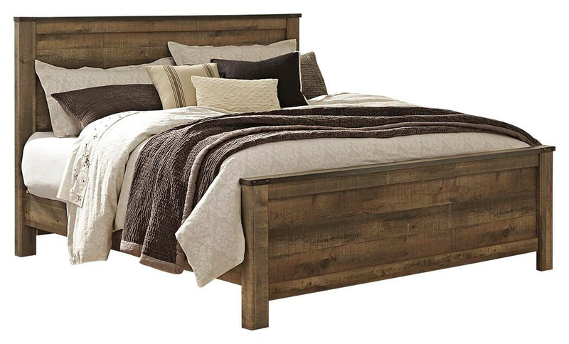 Trinell King Panel Bed with Dresser and Chest in Brown - PKG005092