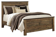 Trinell Queen Panel Bed with Dresser, Chest and Nightstand in Brown - PKG005089