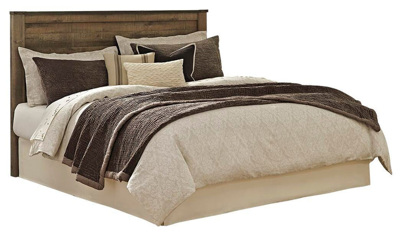Trinell Queen Panel Headboard Bed with Dresser, Chest and 2 Nightstands in Brown - PKG005078