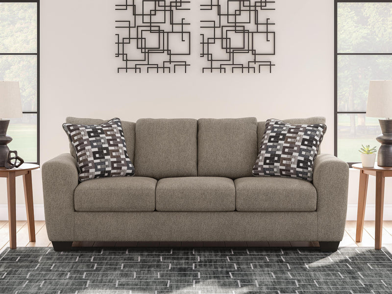 Triston-Peaks Suede Queen Sofa Sleeper - 3020439