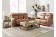 Tryanny Butterscotch Power Reclining Living Room Set - Gate FurniturePower Reclining Living Room Set