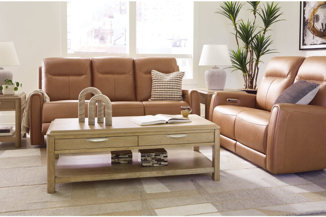 Tryanny Butterscotch Power Reclining Living Room Set - Gate FurniturePower Reclining Living Room Set