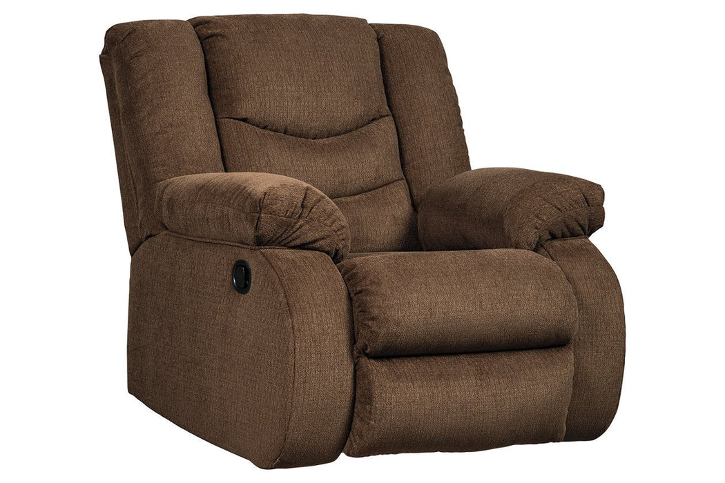 Tulen Chocolate Recliner - Gate FurnitureRecliner