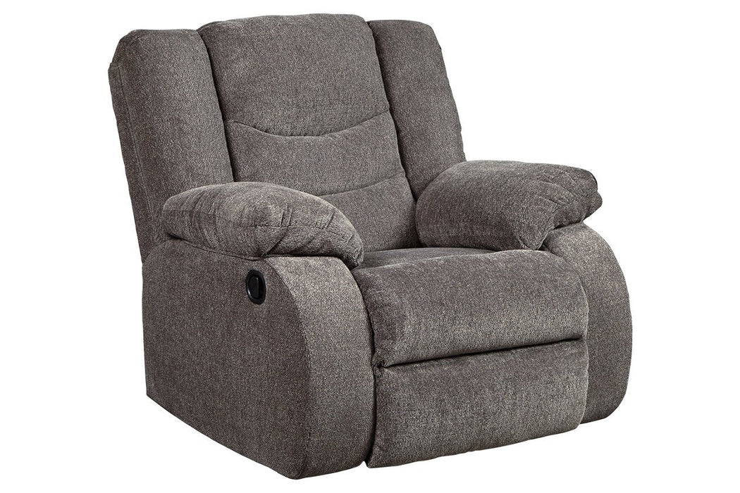 Tulen Gray Recliner - 9860625 - Gate Furniture