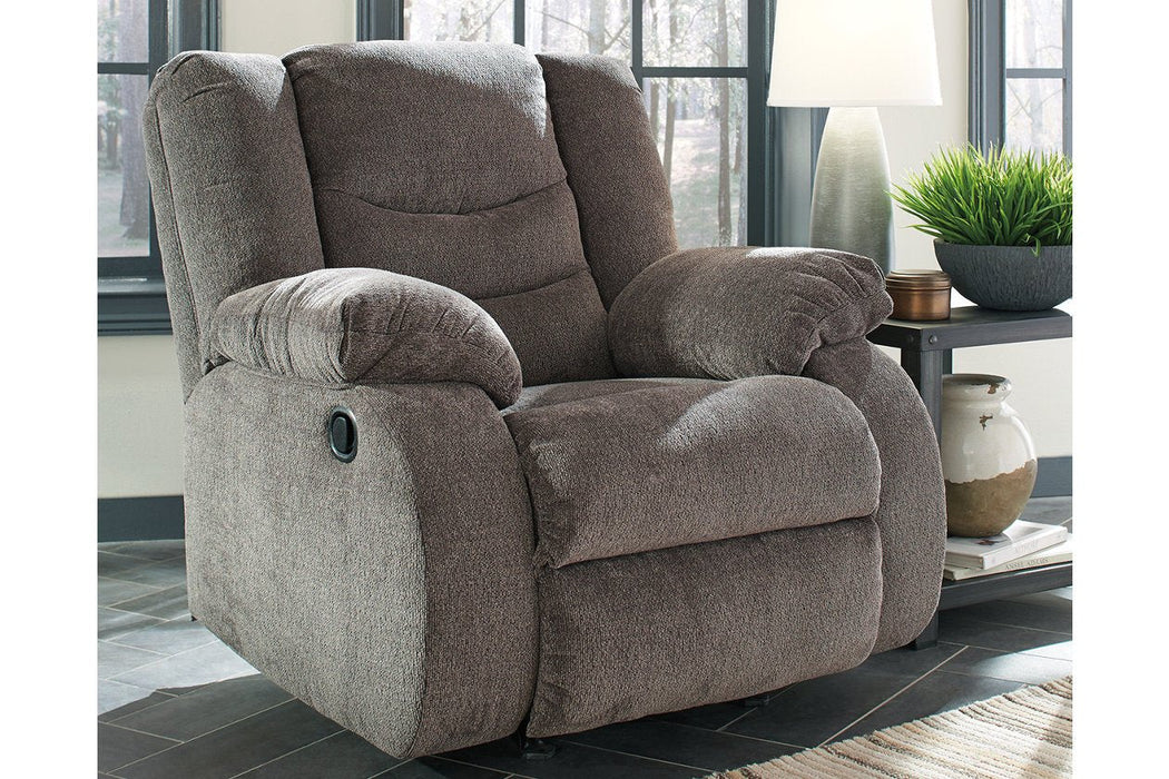 Tulen Gray Recliner - 9860625 - Gate Furniture