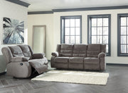 Tulen Gray Reclining Living Room Set - Lara FurnitureLiving Room Set