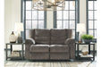 Tulen Gray Reclining Loveseat - Gate FurnitureLoveseat