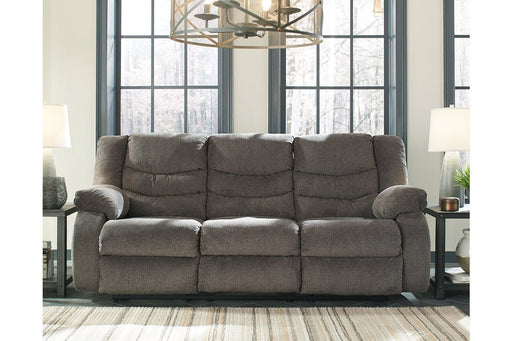 Tulen Gray Reclining Sofa - Gate FurnitureReclining Sofa