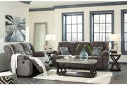 Tulen Gray Reclining Sofa - Lara FurnitureReclining Sofa