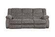 Tulen Gray Reclining Sofa - Gate FurnitureReclining Sofa