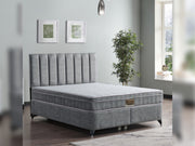 Turquaz Storage Bed With Headboard - Queen in Grey - 200-ELIF-TUR-E-Y-228-150-TWIN