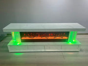 TVS122 70.9 x 15.7 x 26.4 inches Fireplace TV Stand - 210000008007