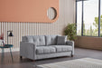 Twinsoft Queen Sleeper (Beatto L.Gray) 4 Pieces - Gate FurnitureSleeper Sofa