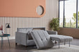 Twinsoft Queen Sleeper (Beatto L.Gray) 4 Pieces - Gate FurnitureSleeper Sofa
