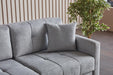 Twinsoft Queen Sleeper (Beatto L.Gray) 4 Pieces - Gate FurnitureSleeper Sofa