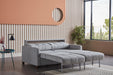 Twinsoft Queen Sleeper (Beatto L.Gray) 4 Pieces - Gate FurnitureSleeper Sofa