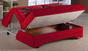 Twist Love Seat (Story Red) 1 Piece - Lara FurnitureLoveseat