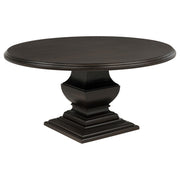Twyla 7-piece Round Wood Dining Room Table Set Dark Cocoa - 109230-S7