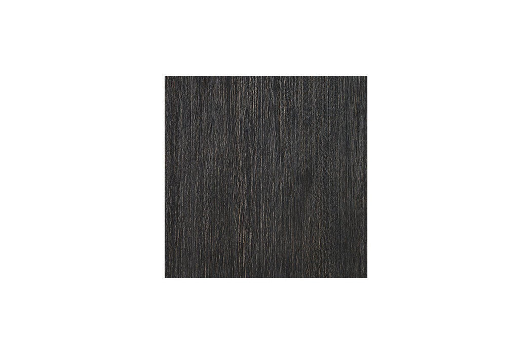 Tyler Creek Antique Black Counter Height Dining Bench - Gate FurnitureAccent Bench