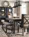 Tyler Creek Black - Gray Dining Room Set - Gate FurnitureDining Room Set