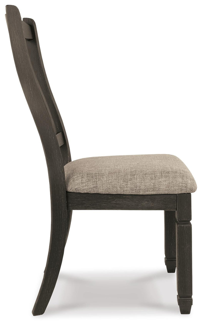 Tyler Creek Black/Grayish Brown Dining Chair (Set of 2) - D736-01X2
