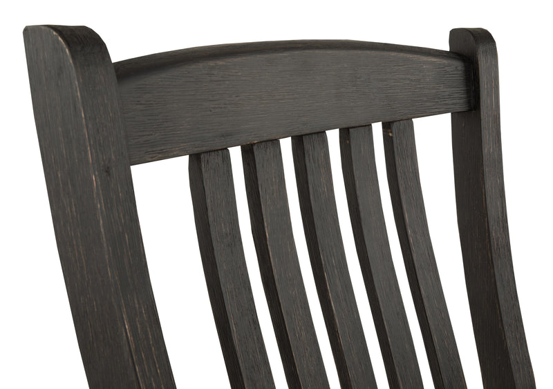 Tyler Creek Black/Grayish Brown Dining Chair (Set of 2) - D736-01X2