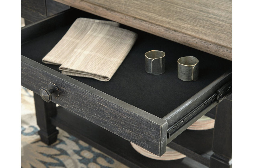 Tyler Creek Black/Gray Counter Height Dining Table - Gate FurnitureCounter Height Table