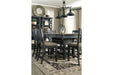 Tyler Creek Black/Gray Counter Height Dining Table - Gate FurnitureCounter Height Table