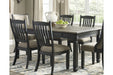 Tyler Creek Black/Gray Dining Table - Gate FurnitureDining Table