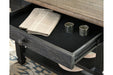 Tyler Creek Black/Gray Dining Table - Gate FurnitureDining Table
