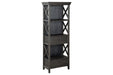 Tyler Creek Black/Gray Display Cabinet - Gate FurnitureCabinet
