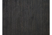 Tyler Creek Black/Gray Display Cabinet - Lara FurnitureCabinet