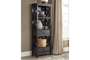 Tyler Creek Black/Gray Display Cabinet - Gate FurnitureCabinet