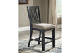 Tyler Creek Black/Grayish Brown Counter Height Bar Stool (Set of 2) - Gate FurnitureBarstool