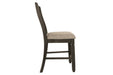 Tyler Creek Black/Grayish Brown Counter Height Bar Stool (Set of 2) - Gate FurnitureBarstool