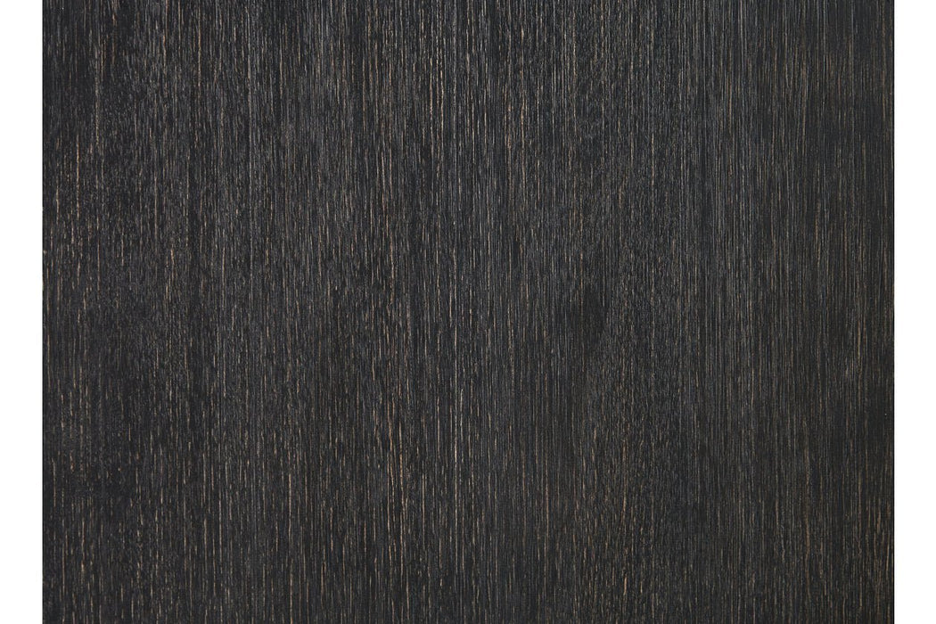 Tyler Creek Black/Grayish Brown Dining Bench - Gate FurnitureAccent Bench