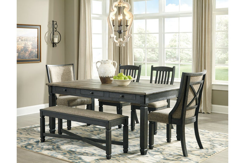 Tyler Creek Black/Grayish Brown Dining Chair (Set of 2) - Lara FurnitureDining Chair