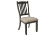 Tyler Creek Black/Grayish Brown Dining Chair (Set of 2) - Gate FurnitureDining Chair