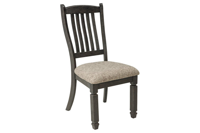 Tyler Creek Black/Grayish Brown Dining Chair (Set of 2) - Lara FurnitureDining Chair