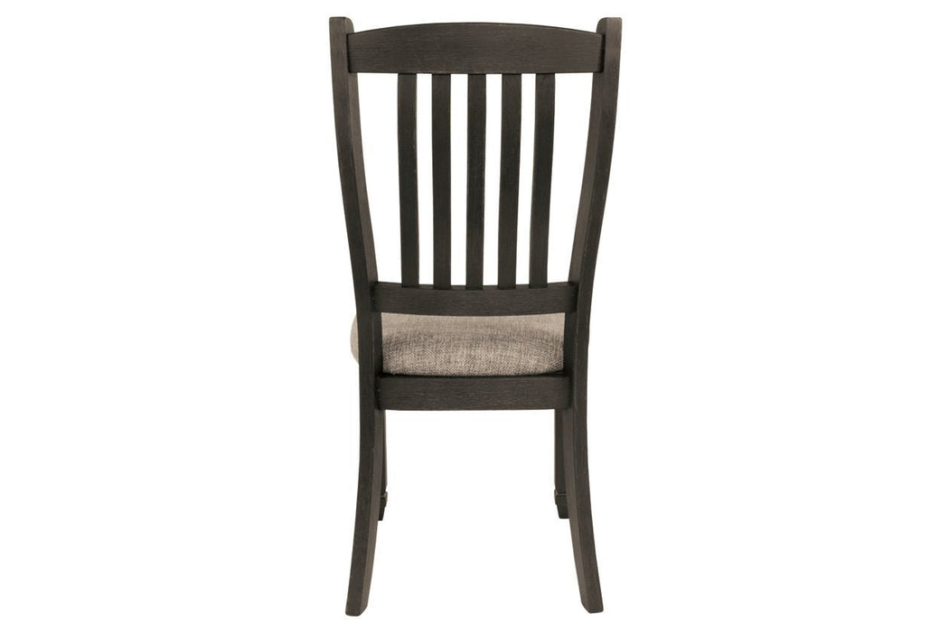 Tyler Creek Black/Grayish Brown Dining Chair (Set of 2) - Gate FurnitureDining Chair