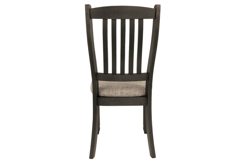 Tyler Creek Black/Grayish Brown Dining Chair (Set of 2) - Lara FurnitureDining Chair