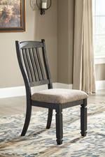 Tyler Creek Black/Grayish Brown Dining Chair (Set of 2) - Gate FurnitureDining Chair