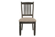 Tyler Creek Black/Grayish Brown Dining Chair (Set of 2) - Gate FurnitureDining Chair