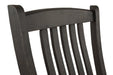 Tyler Creek Black/Grayish Brown Dining Chair (Set of 2) - Gate FurnitureDining Chair