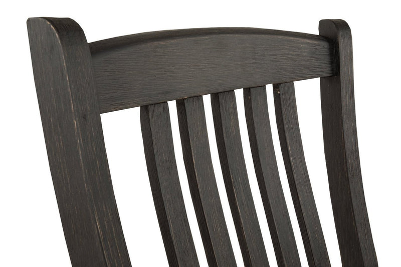 Tyler Creek Black/Grayish Brown Dining Chair (Set of 2) - Lara FurnitureDining Chair
