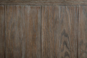 Tyler Creek Grayish Brown/Black Chairside End Table with USB Ports & Outlets - Lara FurnitureEnd Table Chair Side