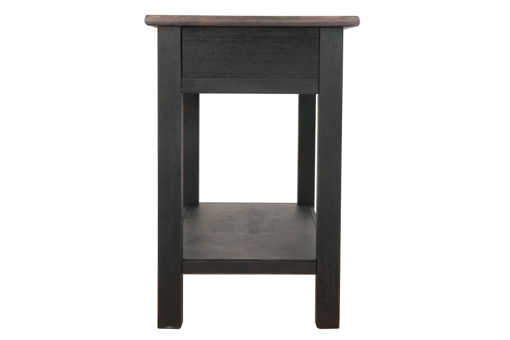 Tyler Creek Grayish Brown/Black Sofa/Console Table - Gate FurnitureSofa Table