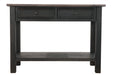 Tyler Creek Grayish Brown/Black Sofa/Console Table - Gate FurnitureSofa Table