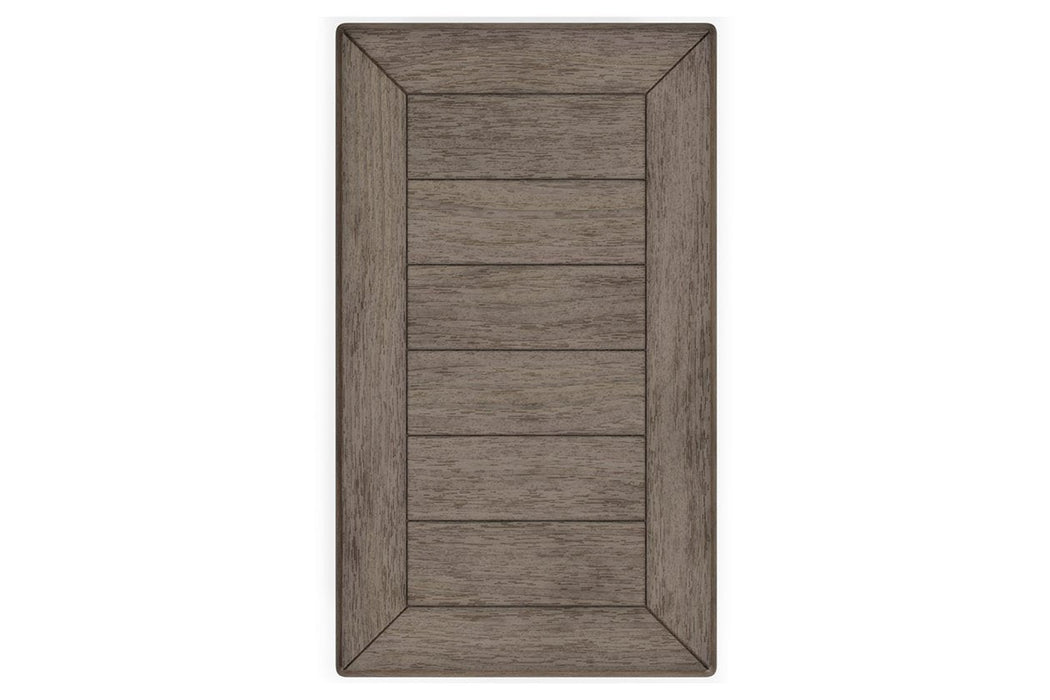 Tyler Creek Two - tone Chairside End Table - Gate FurnitureEnd Table Chair Side